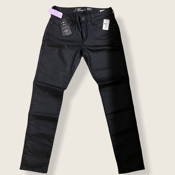 Size 29 ALEXA mid rise skinny IN BLACK TRIBECA MAVI Jeans - Picture 3 of 8